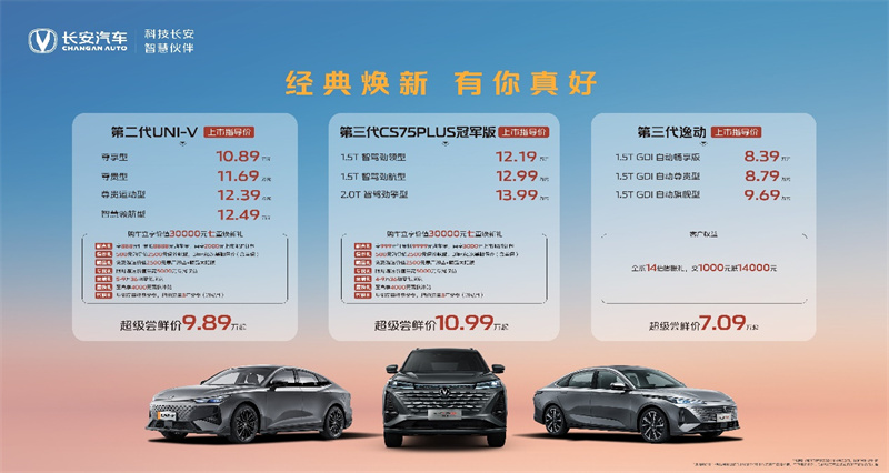 為華系車崛起注入“冠軍新力量”！長安汽車春季煥新發布會，三大明星爆款車型(圖1)